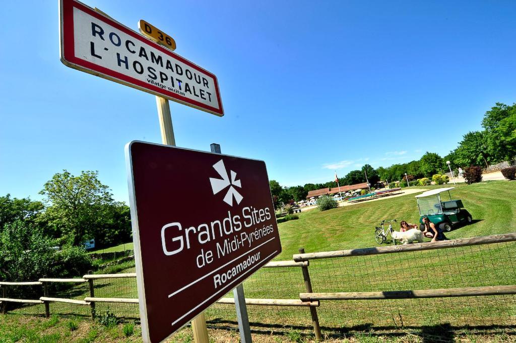 Camping Les Cigales Rocamadour Hotel Luaran gambar